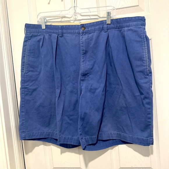 VTG Polo Ralph Lauren Tyler Chino Blue Shorts Size 42. - Picture 1 of 6
